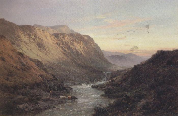 Alfred de breanski The shiel Valley (mk37)